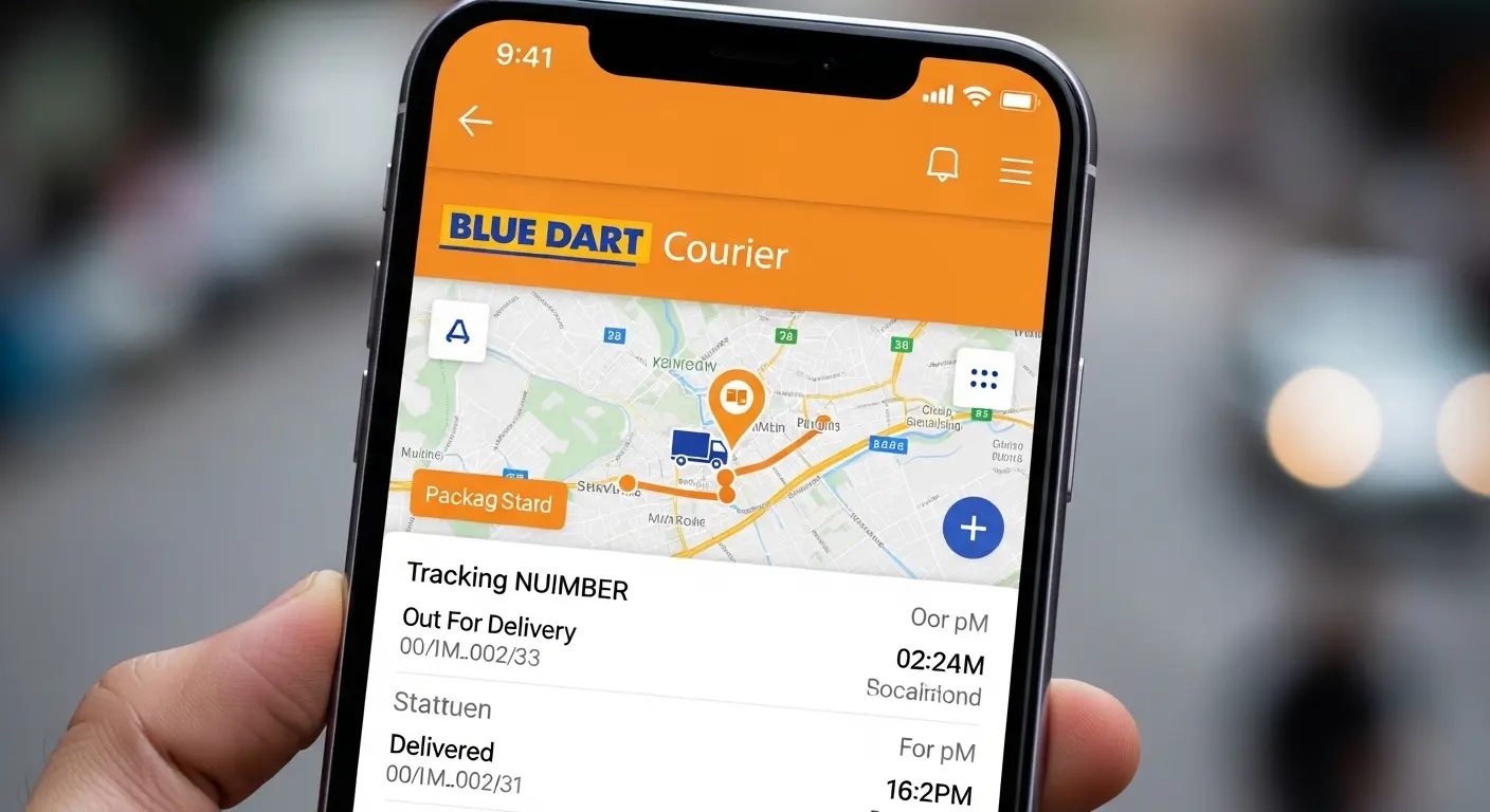 Blue Dart Courier Tracking