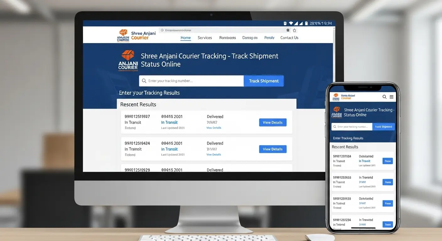 Shree Anjani Courier Tracking