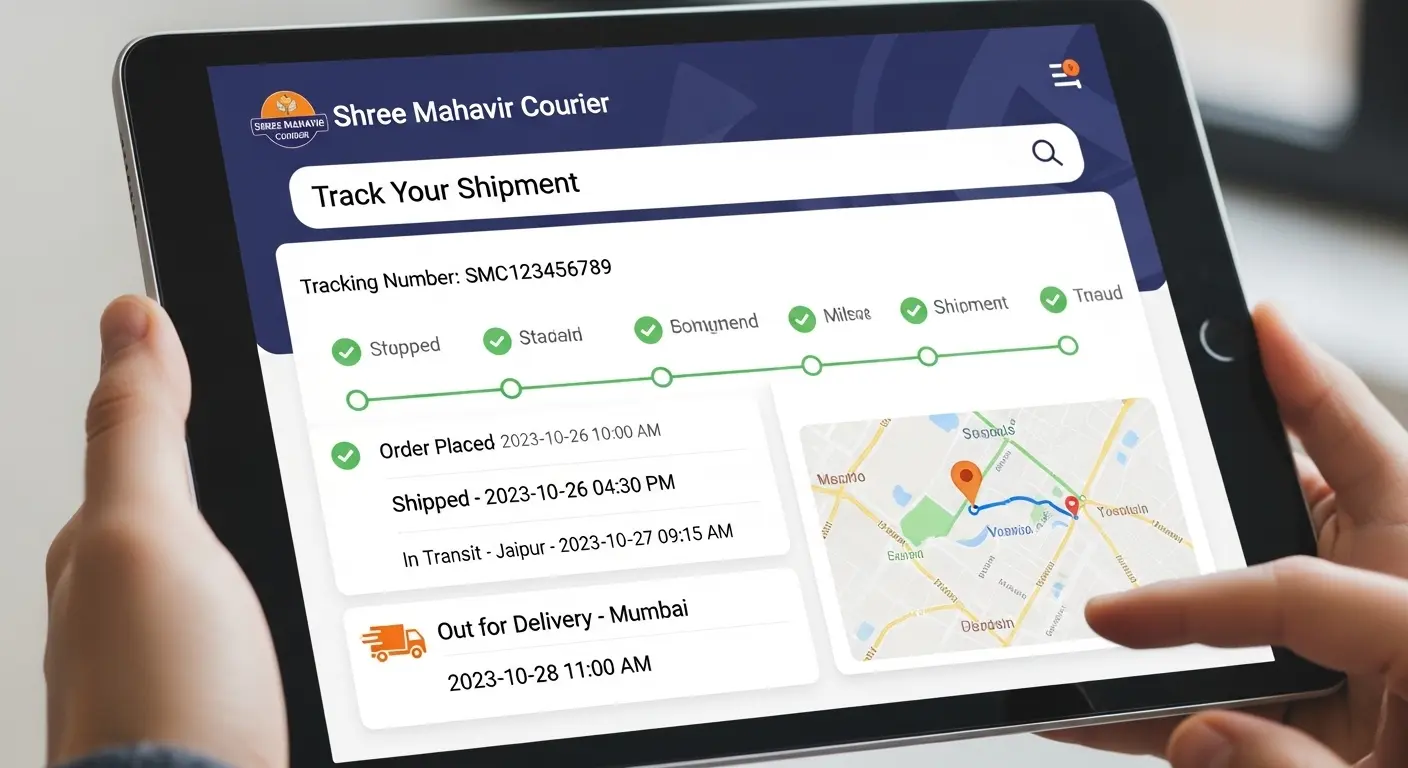 Shree Mahavir Courier Tracking