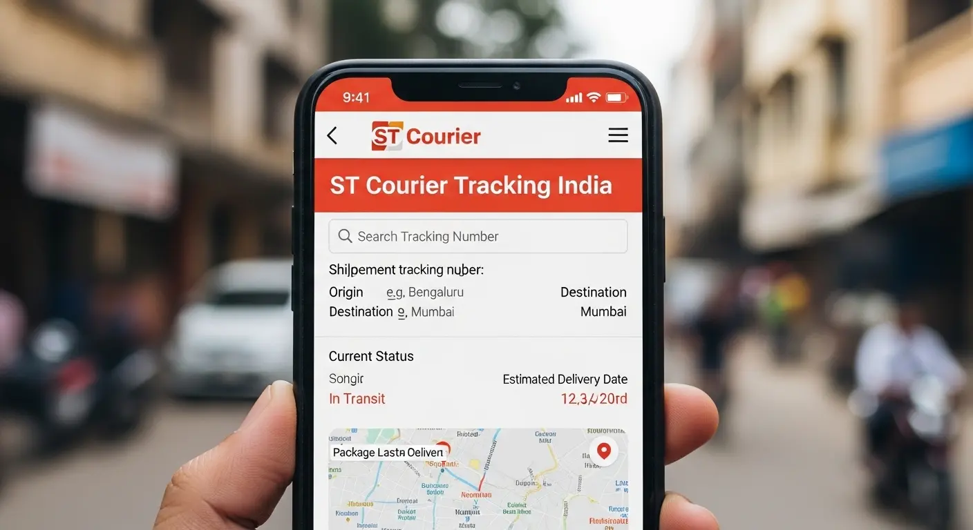 ST Courier Tracking India