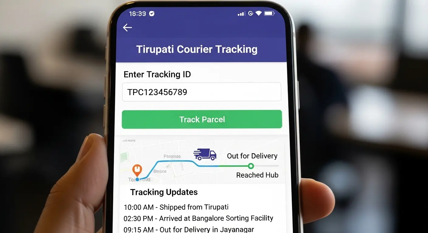 Tirupati Courier Tracking